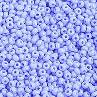 10/0 Op. Pale Blue Czech Glass Seed Beads  40 grams