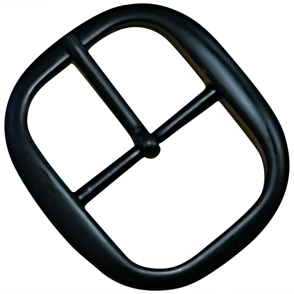 Econo Center Bar Buckles 38mm (1-1/2) - Black