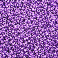 10/0 Metallic Purple Czech Glass Seed Bead 40 Grams