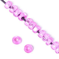 10/0 Dyed Fuchsia Czech Glass Seed Beads 40 Grams