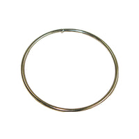 Metal Hoop Ring Silver 1" (25mm) Nickel