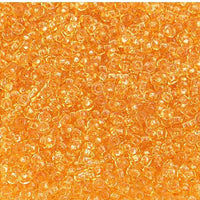 10/0 Tr. Light Topaz Czech Glass Seed Beads 40 Grams