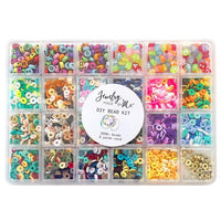 Eras Tour Friendship Bracelet Kit Solid Fimo Beads and Colored AlphabetBeads Box DIY Bead Kit