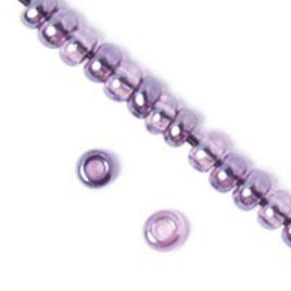 10/0 Lilac Mix Luster Czech Glass Seed Beads 40 Grams