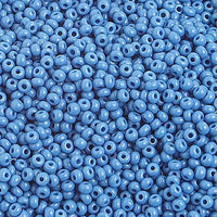 10/0 Op. Dark Blue Czech Glass Seed Beads  40 grams