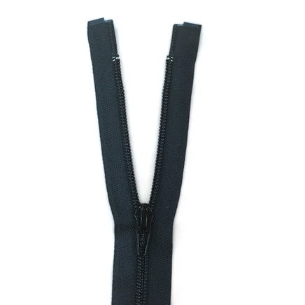 #10 Black, YKK Coil Chain Zipper Tape, Nylon, #10C-BLK