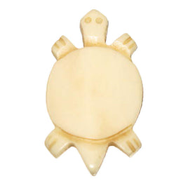 Image of 225640-01 - Bone Turtle Pendant 45mm x 22mm