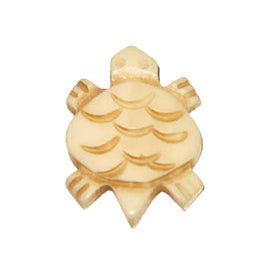 Image of 225422-01 - Bone Turtle Pendant 22mm x 20mm