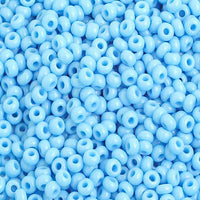 Image of 65201577 - Czech Seed Beads 40Gr Vials 8/0 Light Blue