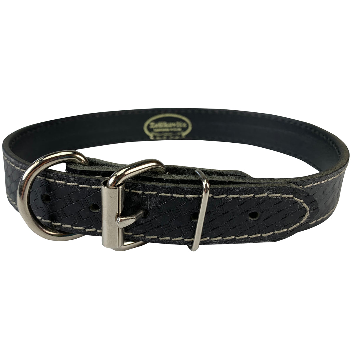 Buffalo leather dog collar hotsell