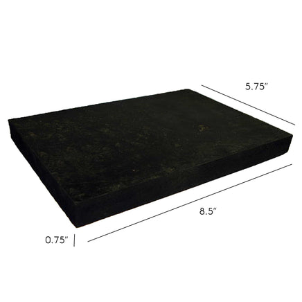 Japanese Black Rubber Large Punching Cutting Board 30mm X 200mm X